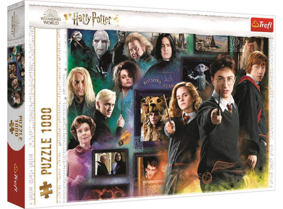 TREFL Puzzle Harry Potter: Kouzelnický svět 1000 dílků