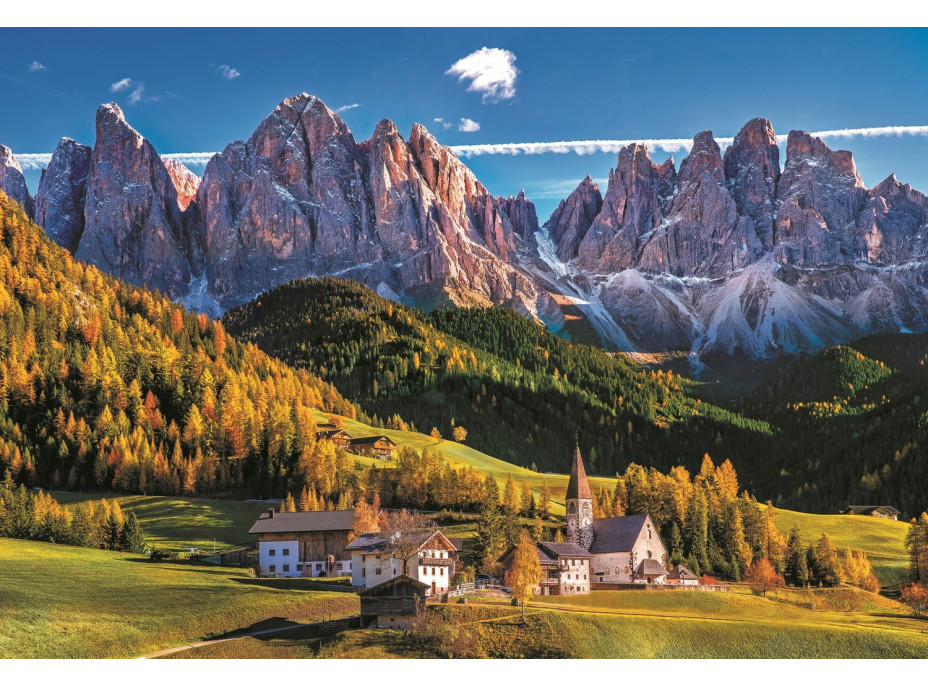 TREFL Puzzle Údolí Val di Funes, Dolomity 1500 dílků