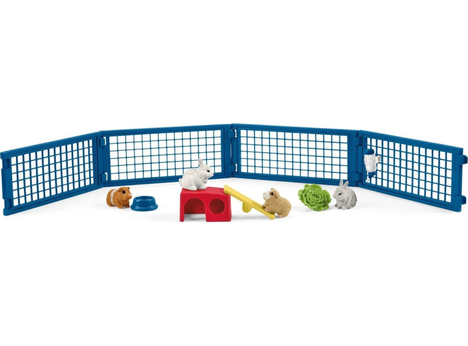 SCHLEICH Farm World® 42500 Oplocená aréna pro králíky a morčata