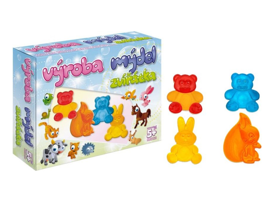 Výroba mýdel - Zvířátka