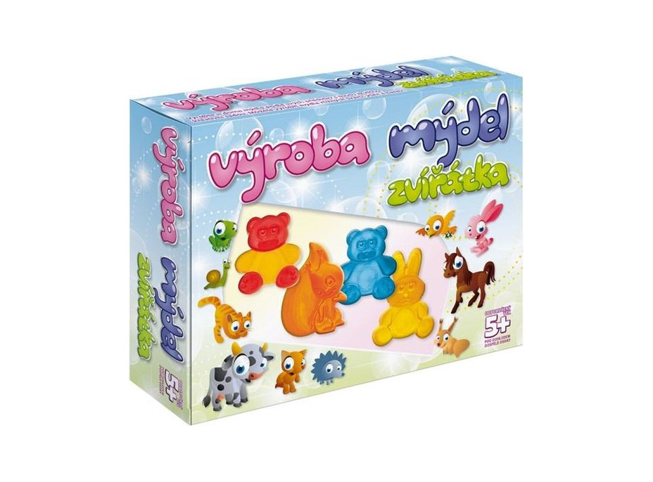 Výroba mýdel - Zvířátka