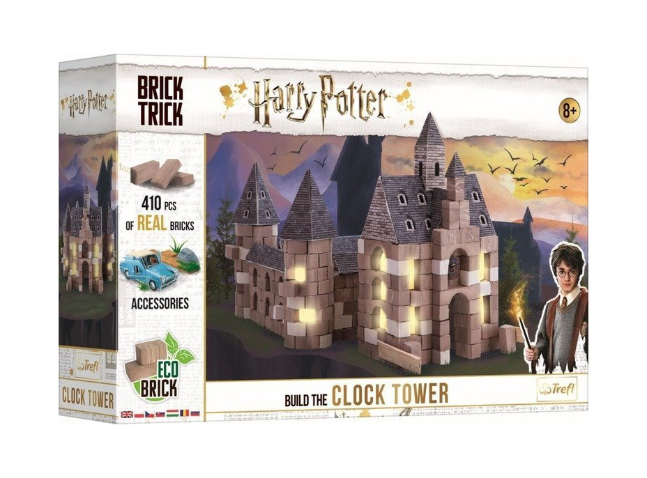 TREFL BRICK TRICK Harry Potter: Hodinová věž XL 410 dílů