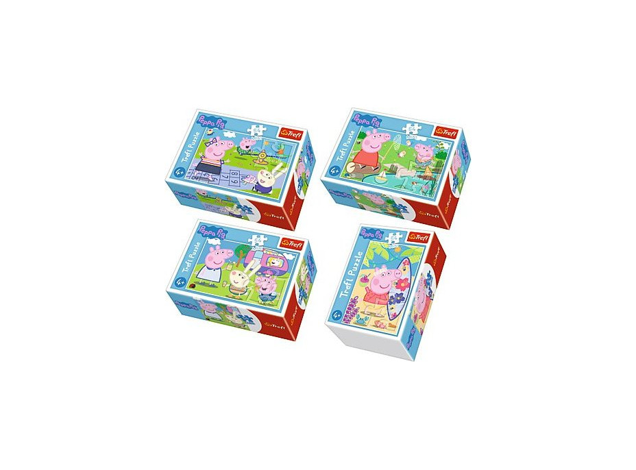 TREFL Displej Puzzle Prasátko Peppa 54 dílků (40 ks)