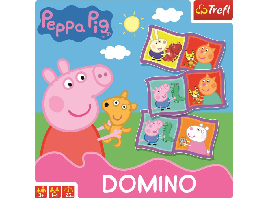 TREFL Domino Prasátko Peppa