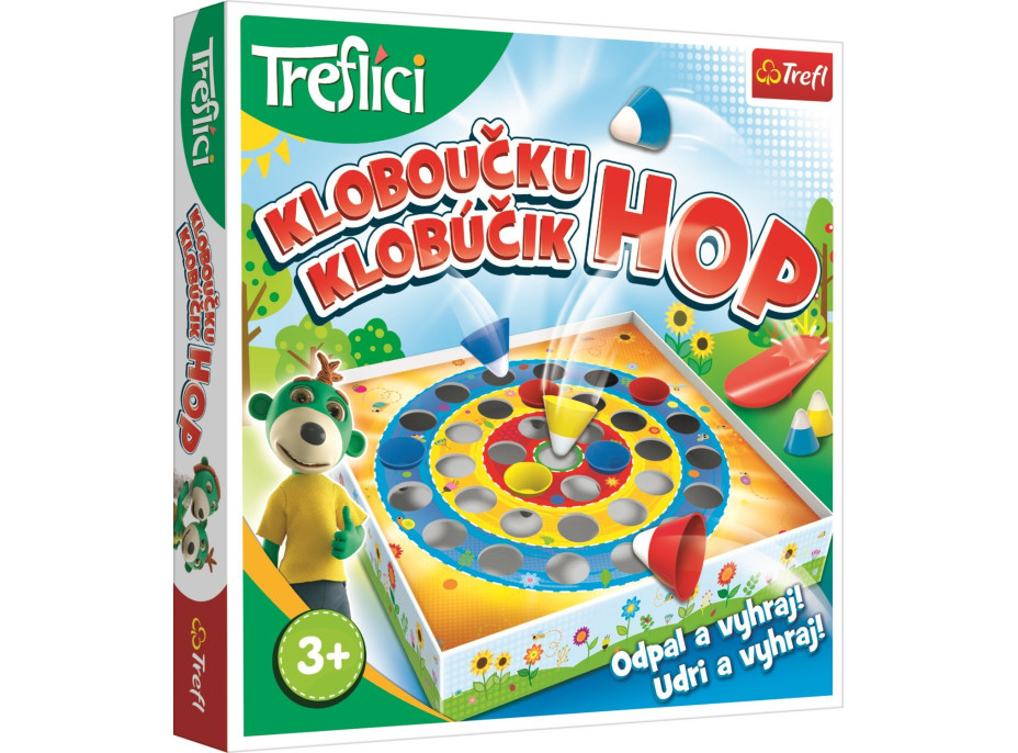 Hra Kloboučku, hop! Treflíci