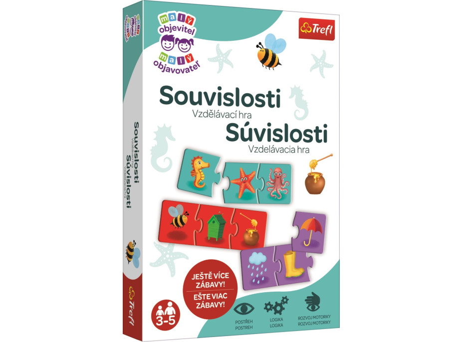 TREFL Vzdělávací hra Malý objevitel: Souvislosti