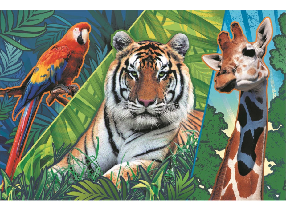 TREFL Puzzle Animal Planet: Úžasná zvířata 300 dílků