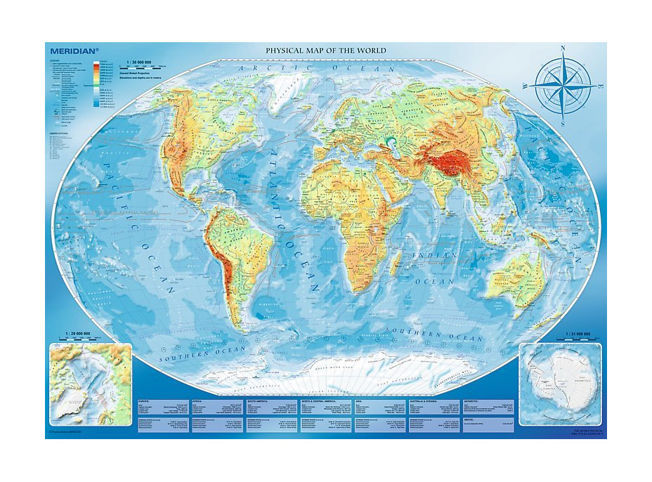 TREFL Puzzle Velká mapa světa 4000 dílků