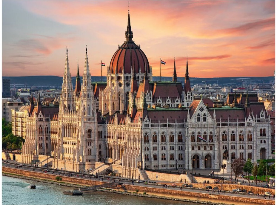 TREFL Puzzle Budova parlamentu, Budapešť 500 dílků