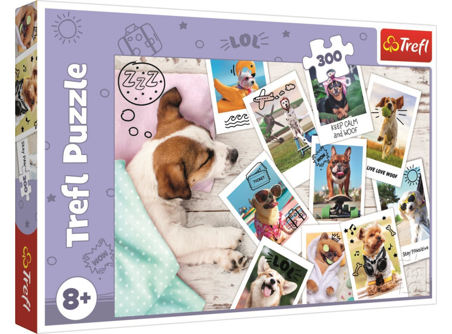 TREFL Puzzle Fotky z dovolené 300 dílků