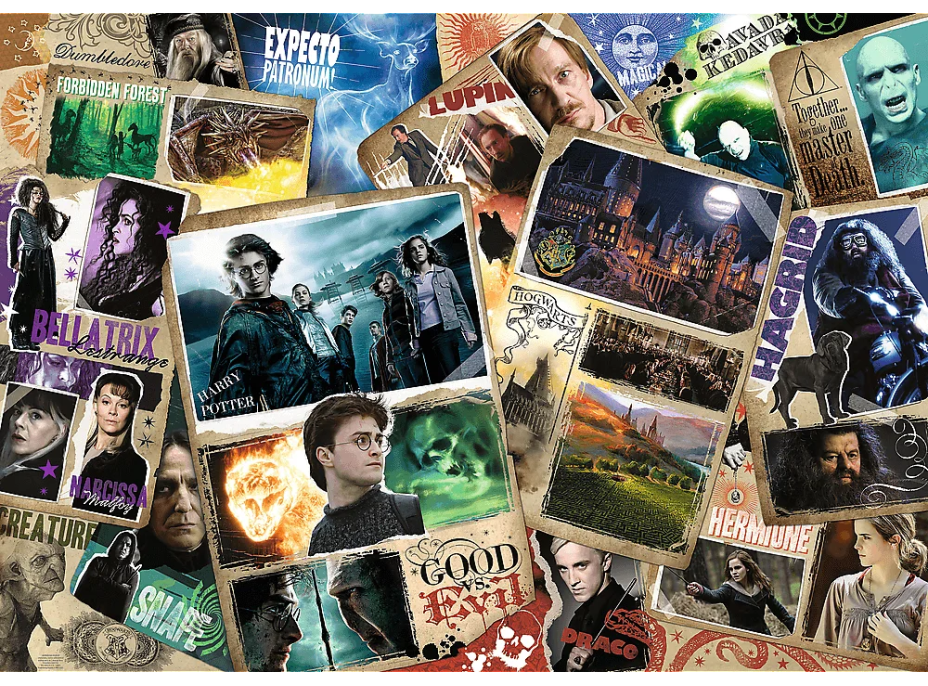 TREFL Puzzle Harry Potter: Postavy 2000 dílků