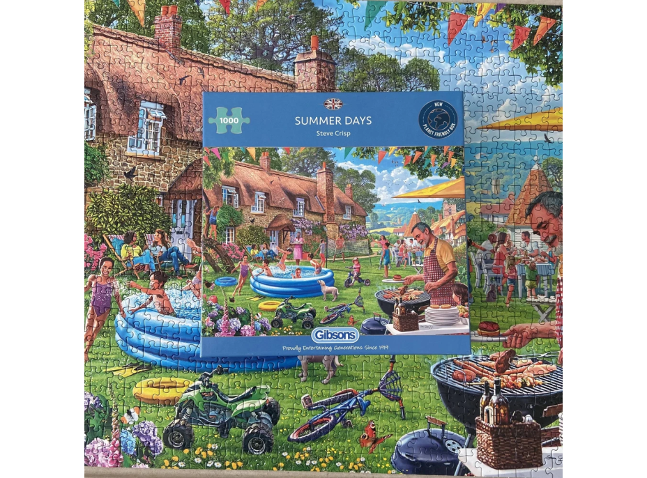 GIBSONS Puzzle Letní dny 1000 dílků