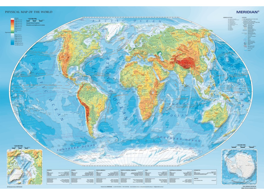 TREFL Puzzle Mapa světa 1000 dílků