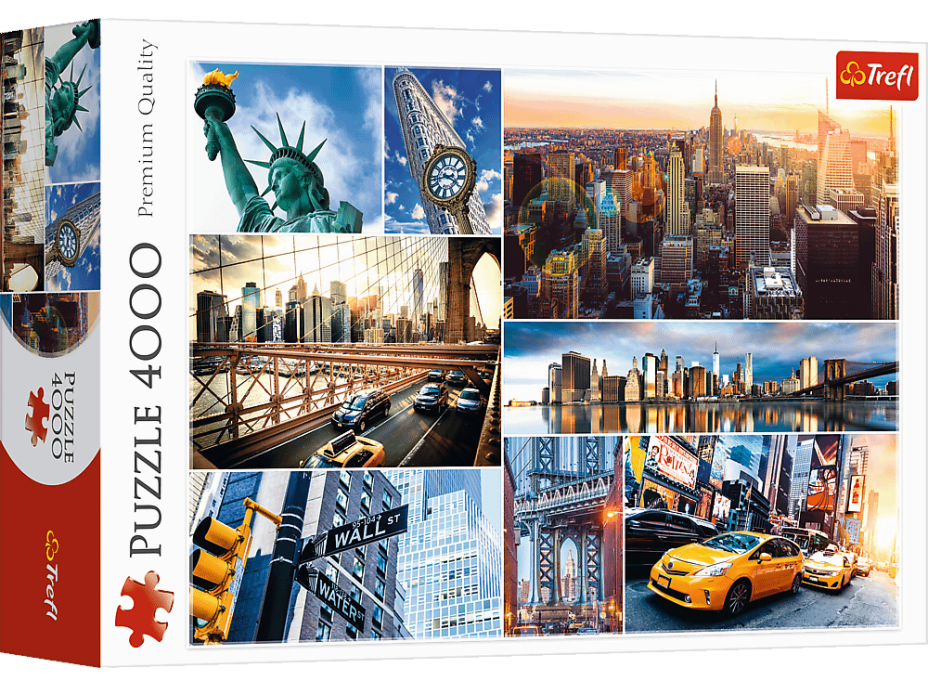 TREFL Puzzle New York 4000 dílků