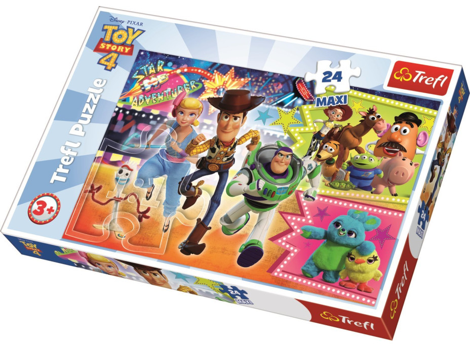 TREFL Puzzle Toy Story 4: Příběh hraček MAXI 24 dílků