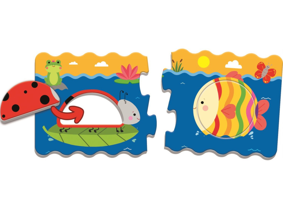 TREFL Baby puzzle Tvary