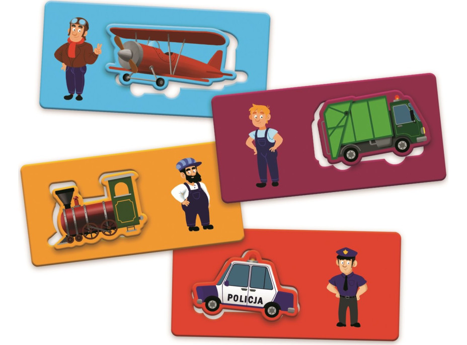 TREFL První dětské hry: Dopravní prostředky