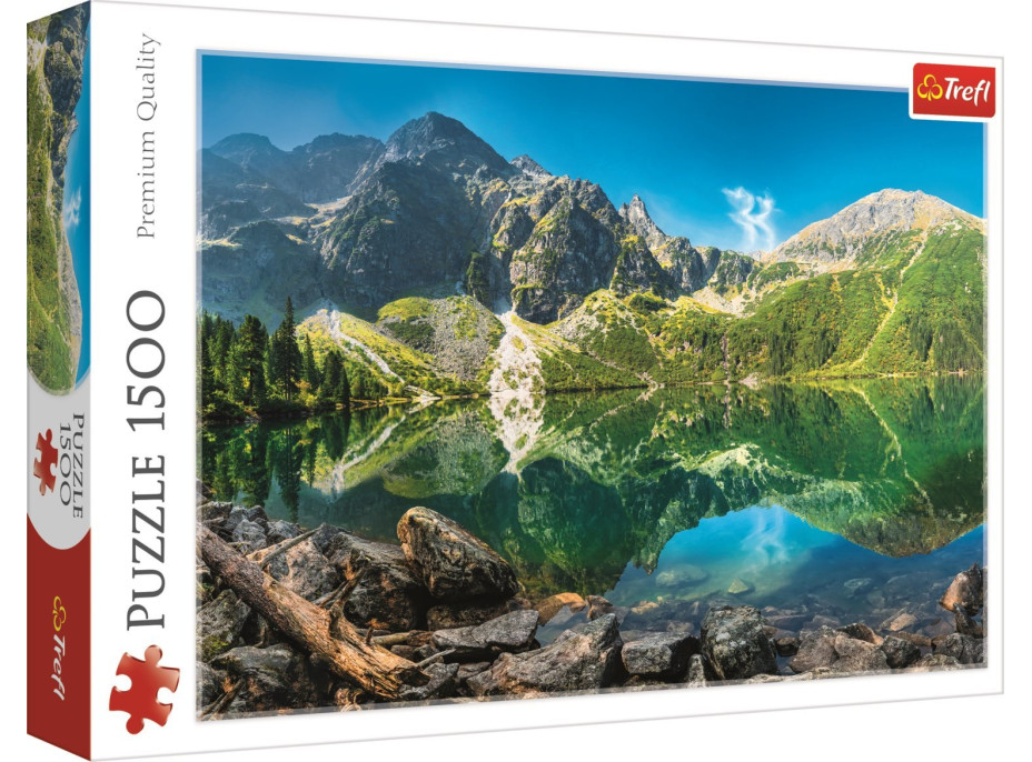 TREFL Puzzle Jezero Morskie Oko, Tatry 1500 dílků