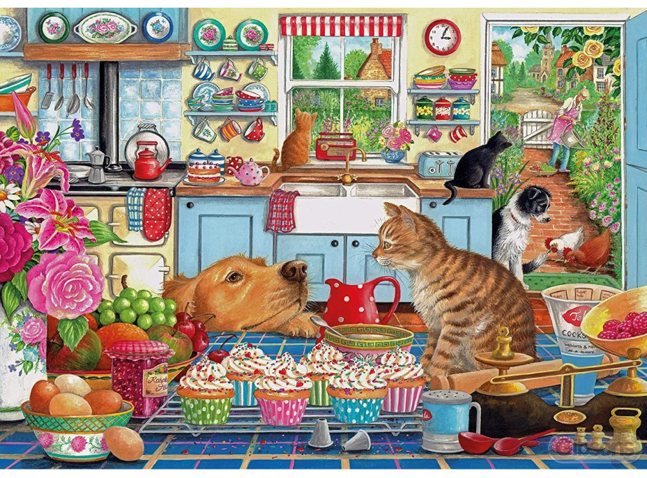 GIBSONS Puzzle Lákavé dobroty 1000 dílků