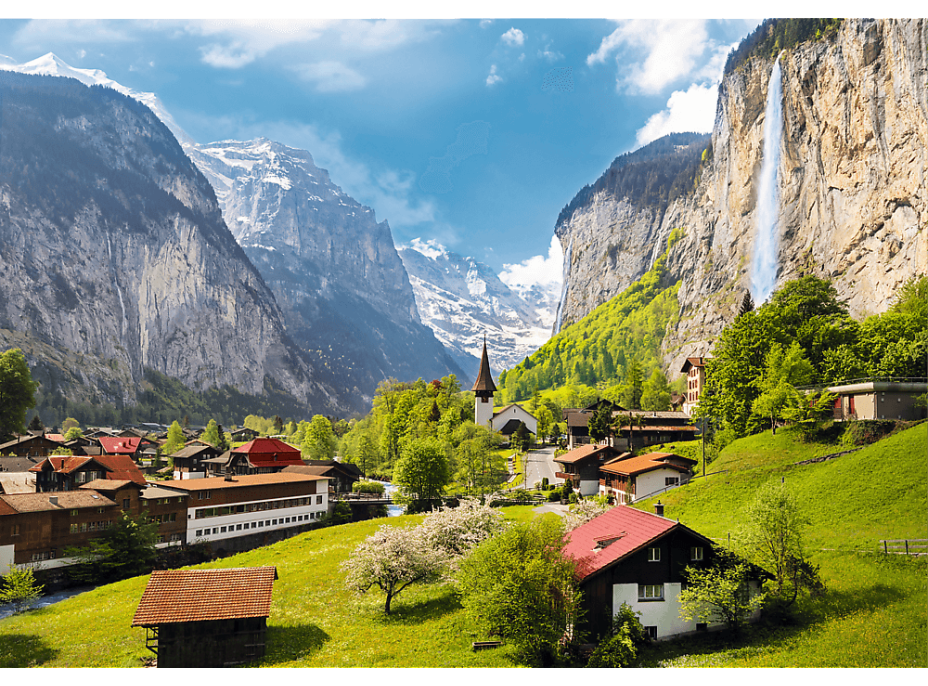 TREFL Puzzle Lauterbrunnen, Švýcarsko 3000 dílků