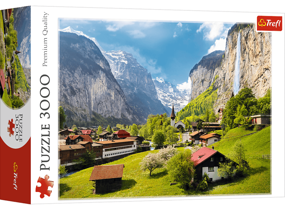 TREFL Puzzle Lauterbrunnen, Švýcarsko 3000 dílků