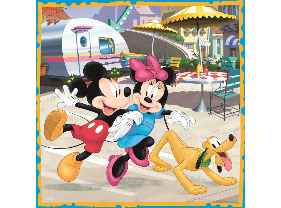 TREFL Puzzle Mickey Mouse a přátelé 3v1 (20,36,50 dílků)