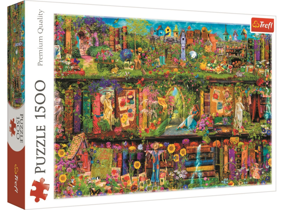 TREFL Puzzle Pohádková knihovna 1500 dílků