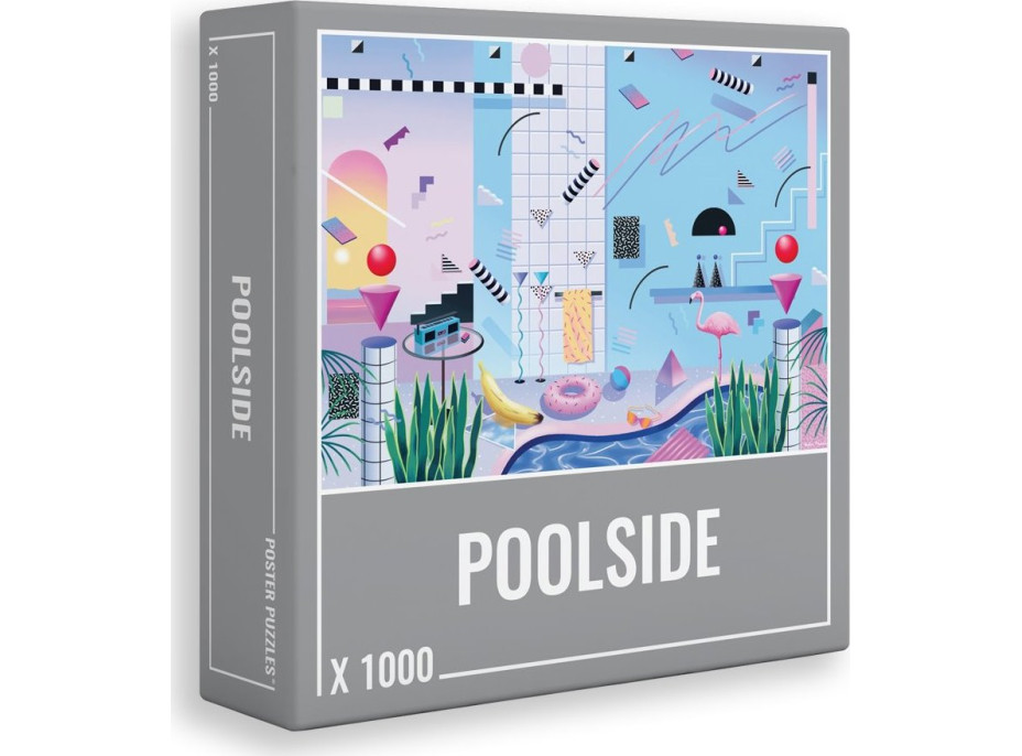 CLOUDBERRIES Puzzle Poolside 1000 dílků