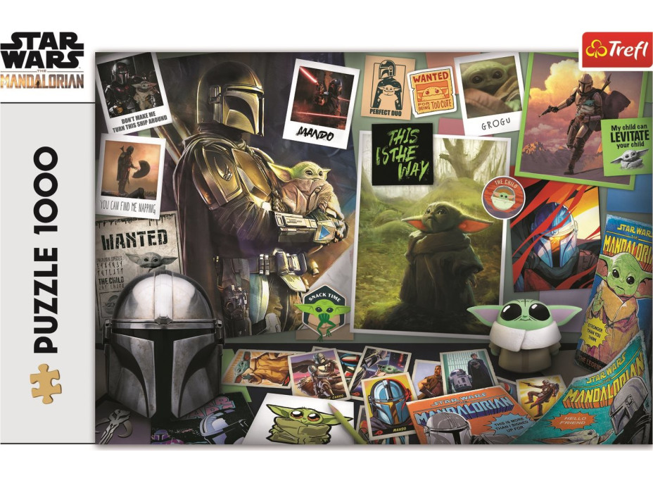 TREFL Puzzle The Mandalorian: Grogu 1000 dílků