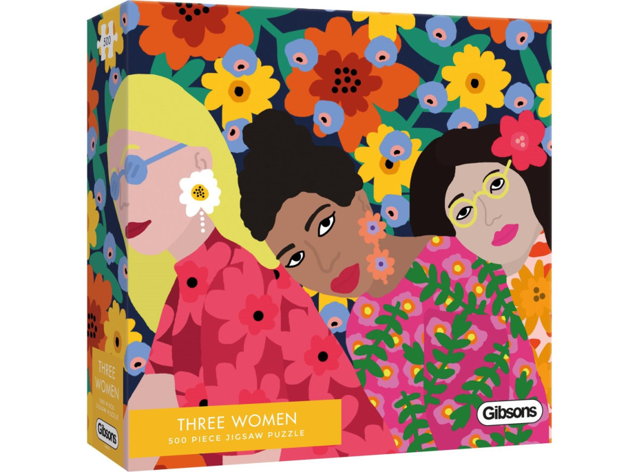 GIBSONS Puzzle Tři ženy 500 dílků
