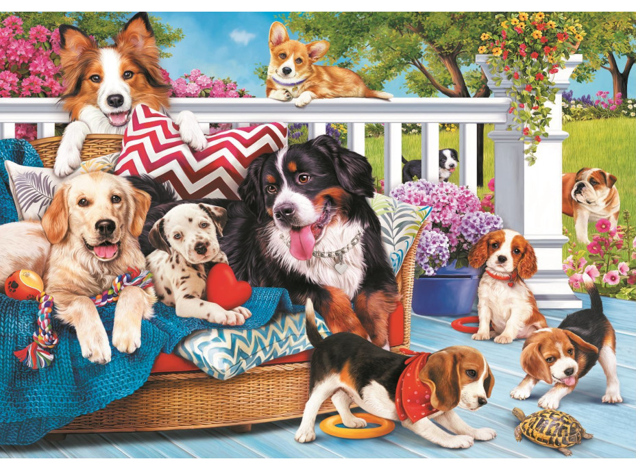 TREFL Puzzle UFT Cuteness Overload: Psí přátelství 1000 dílků