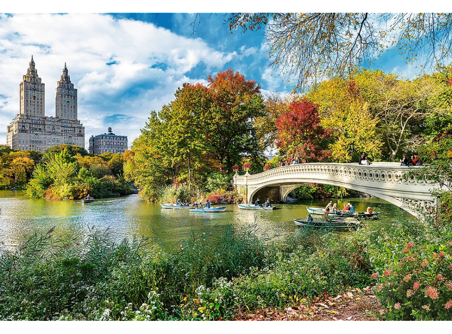 TREFL Puzzle UFT Wanderlust: Kouzelný Central Park, New York 1500 dílků