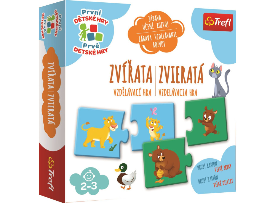 TREFL První dětské hry: Zvířata