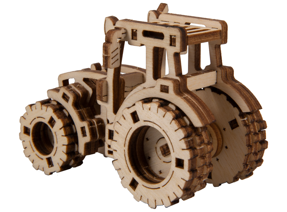 WOODEN CITY 3D puzzle Superfast Traktor