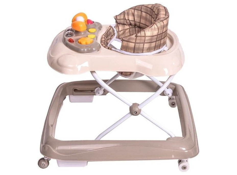 ECOTOYS Chodítko interaktivní béžové