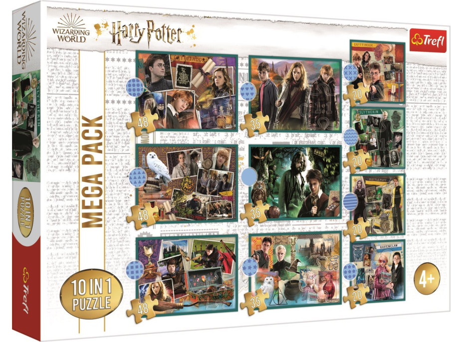 TREFL Puzzle Harry Potter MEGA PACK 10v1