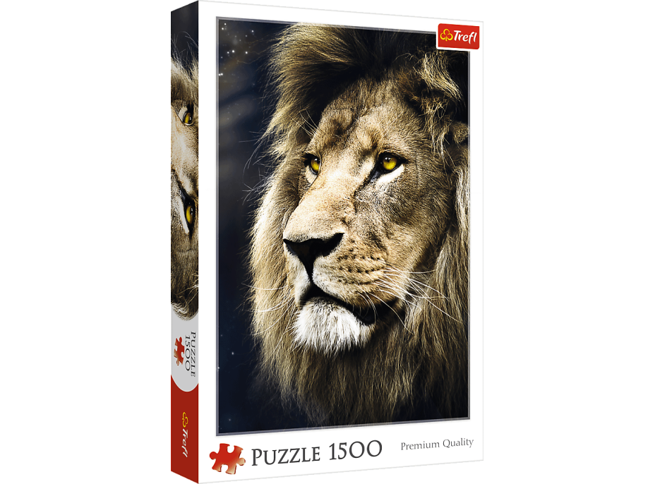 TREFL Puzzle Lev 1500 dílků