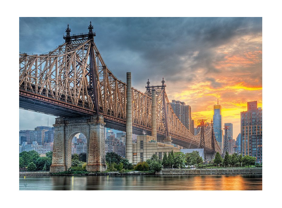 CHERRY PAZZI Puzzle Most Queensboro v New Yorku 1000 dílků