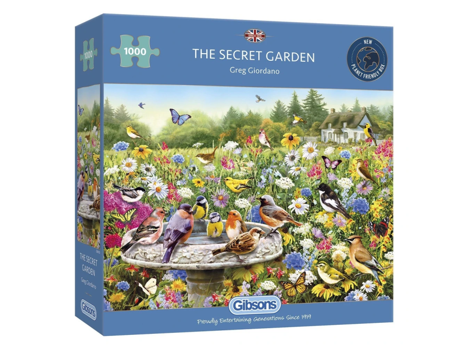 GIBSONS Puzzle Tajná zahrada 1000 dílků