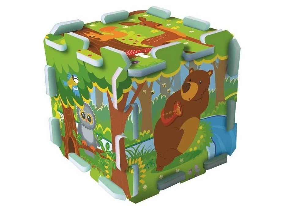 TREFL Pěnové puzzle Les
