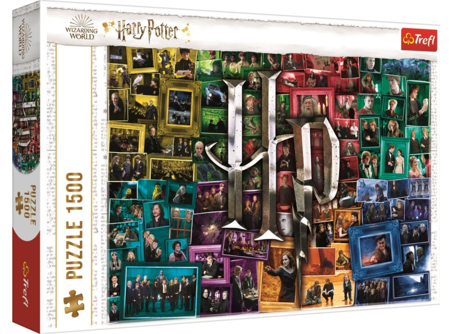 TREFL Puzzle Harry Potter: Svět Harryho Pottera 1500 dílků