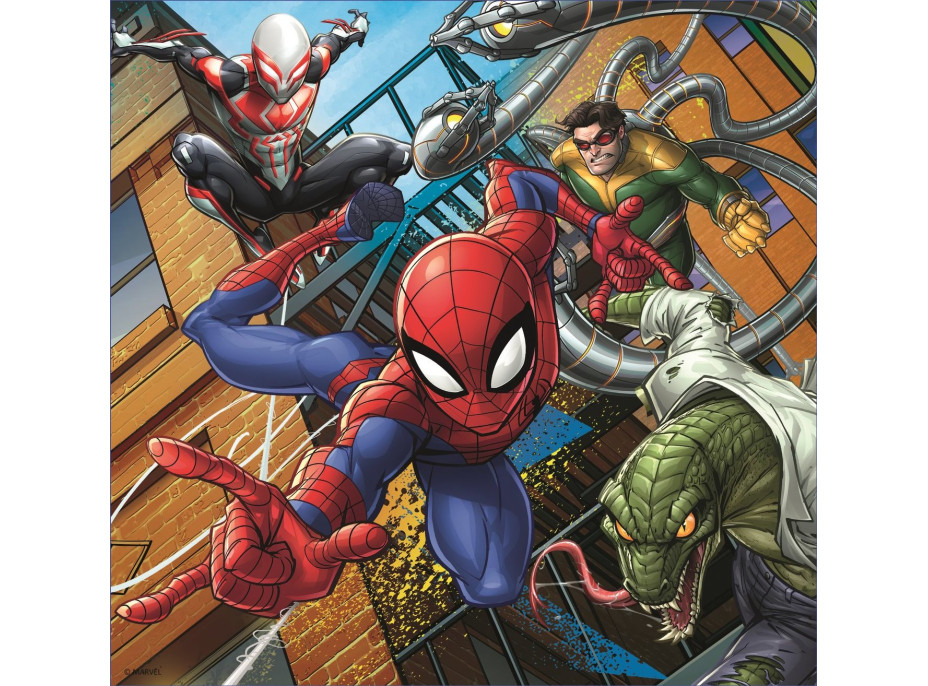 TREFL Puzzle Spiderman 3v1 (20,36,50 dílků)