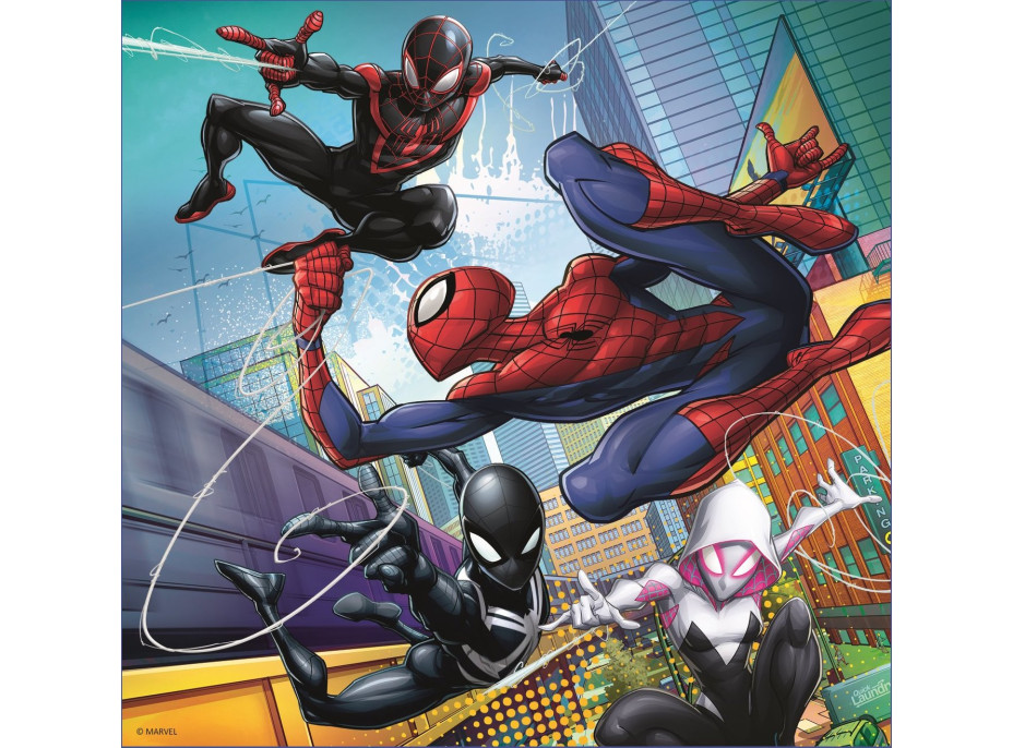 TREFL Puzzle Spiderman 3v1 (20,36,50 dílků)