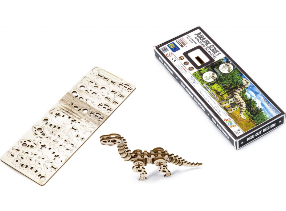 WOODEN CITY 3D puzzle Diplodocus 50 dílů