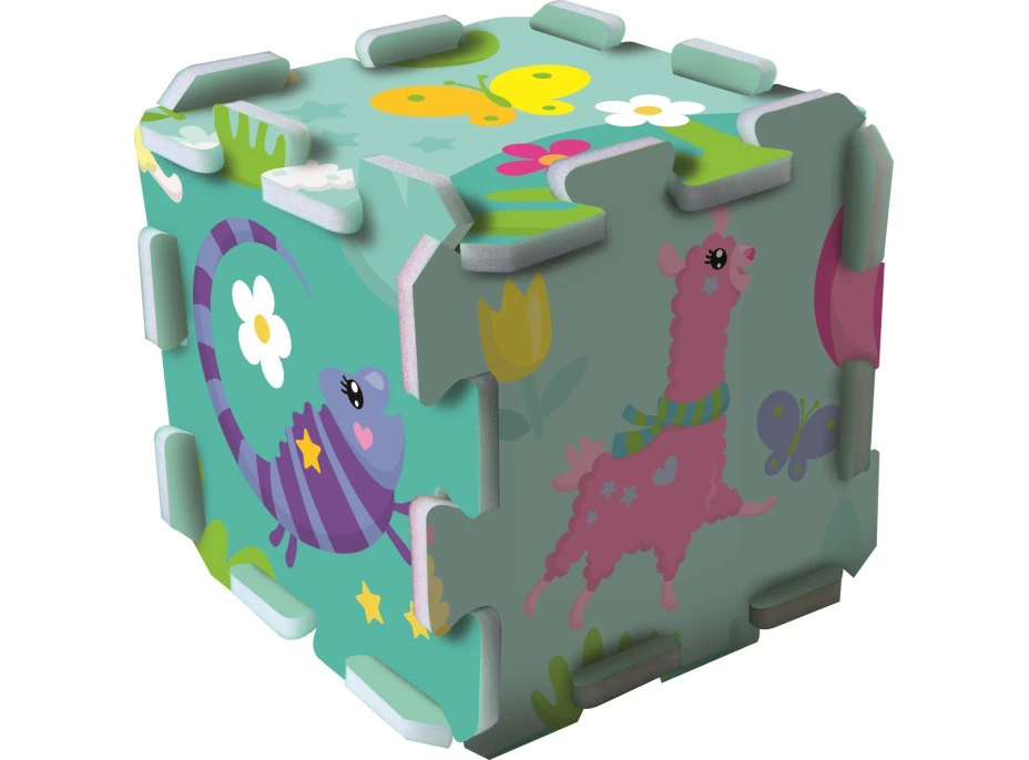 TREFL Pěnové puzzle Veselé lamy