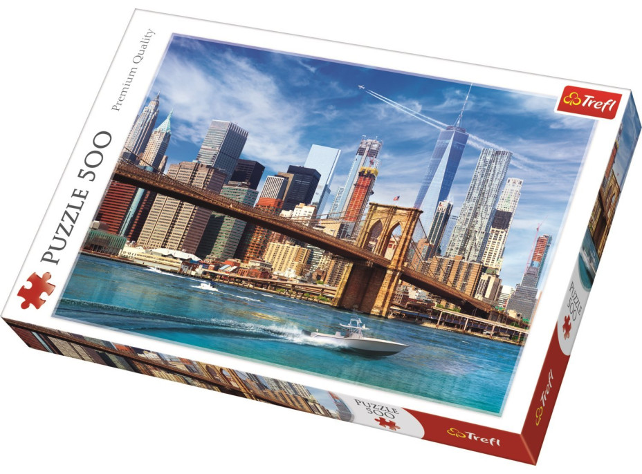 TREFL Puzzle Pohled na New York 500 dílků