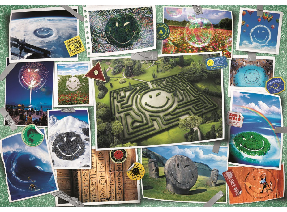 TREFL Puzzle Smiley: Usměvavé fotky 1000 dílků