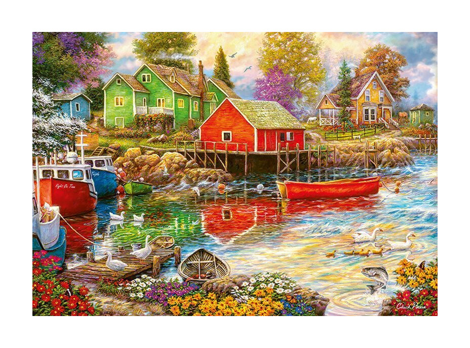 CHERRY PAZZI Puzzle Tichá zátoka 2000 dílků