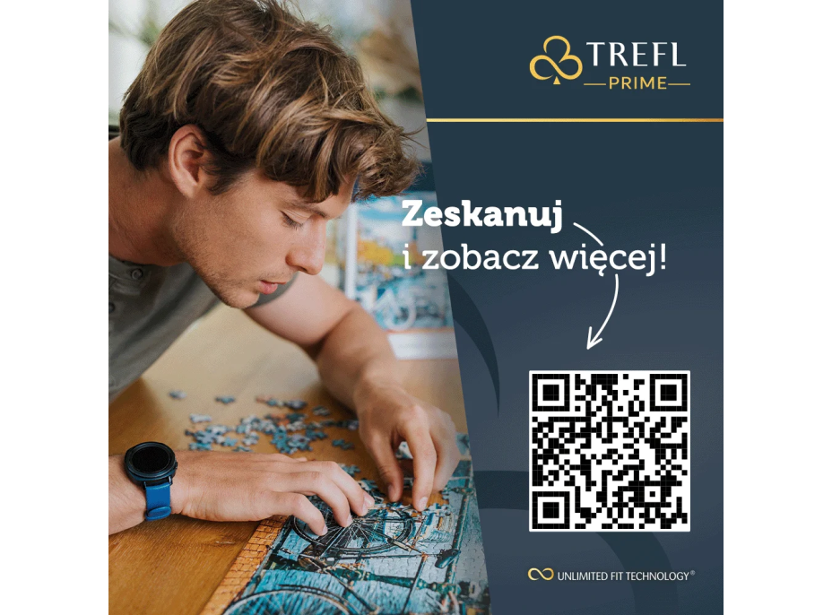 TREFL Puzzle UFT Wanderlust: Na úpatí Alp, Jezero Hintersee, Německo 1500 dílků