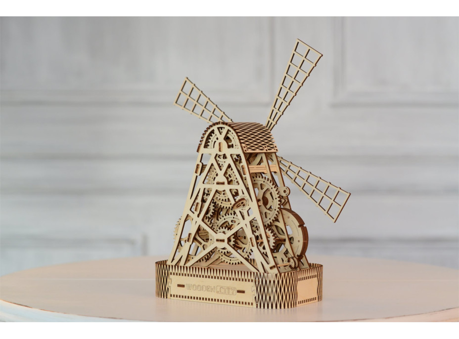 WOODEN CITY 3D puzzle Mlýn 222 dílů